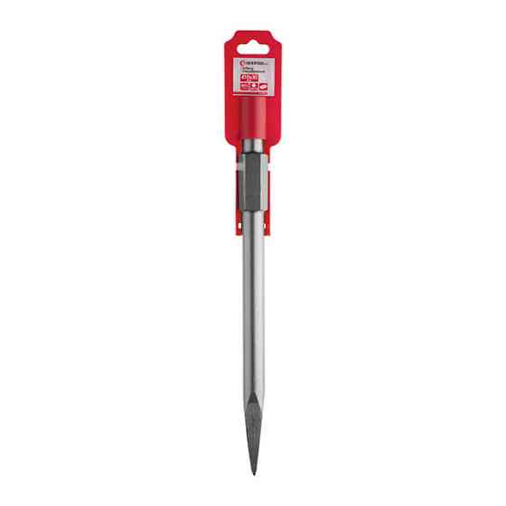 Зубило пікоподібне, HEX, 410×30 мм INTERTOOL SD-0461 Киев