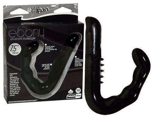 Массажер простаты Ebony Prostate Massager black Sex Aura Киев - изображение 1