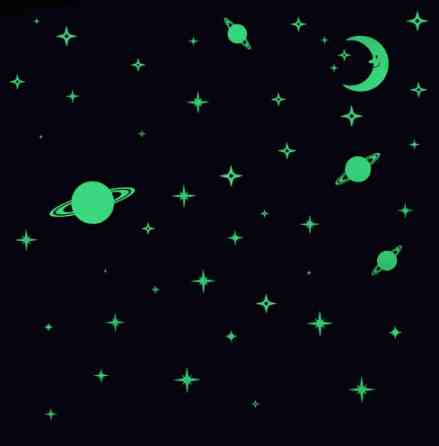 Светящаяся наклейка 