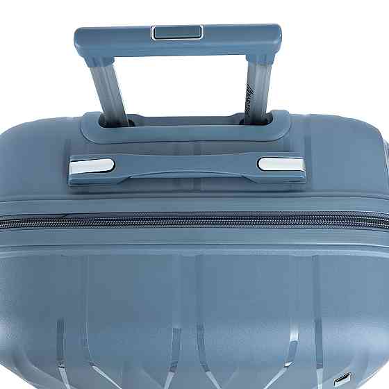 Чемодан полипропиленовый MADISSON 51103 средний 67 см серо-синий Киев