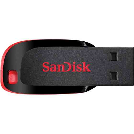 Флеш-накопитель SanDisk USB 2.0 Cruzer Blade 32Gb Black/Red Киев