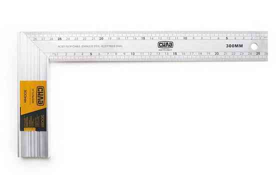 Кутник будівельний 350мм (нержавіючий) СИЛА Харків