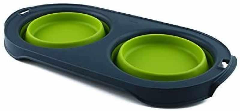 Двойная складная миска для собак и котов Dexas Collapsible Pet Feeder (Дексас Пет Фидер) Запорожье - изображение 1