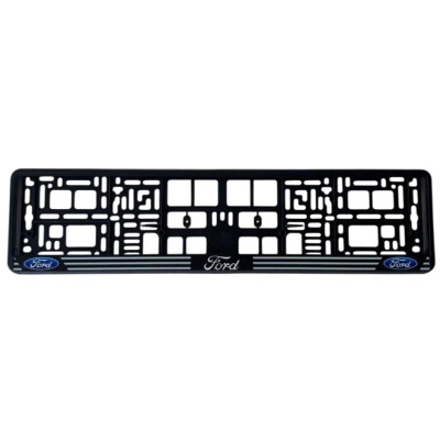 Рамка номерного знака Poputchik Ford (24-104-IS) Вінниця - фото 1