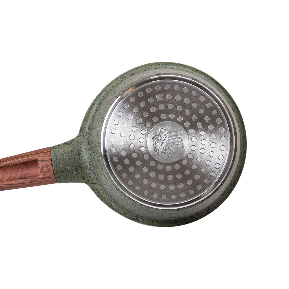 Сотейник з антипригарним покриттям об'ємом 1,6 л та товстим дном Ø 16 см MGC HP-4-444GR Коломия - фото 2