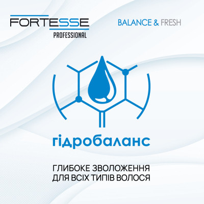 Шампунь Fortesse Professional Balance &amp; Fresh 400 мл (4820000307383) Вінниця - фото 3