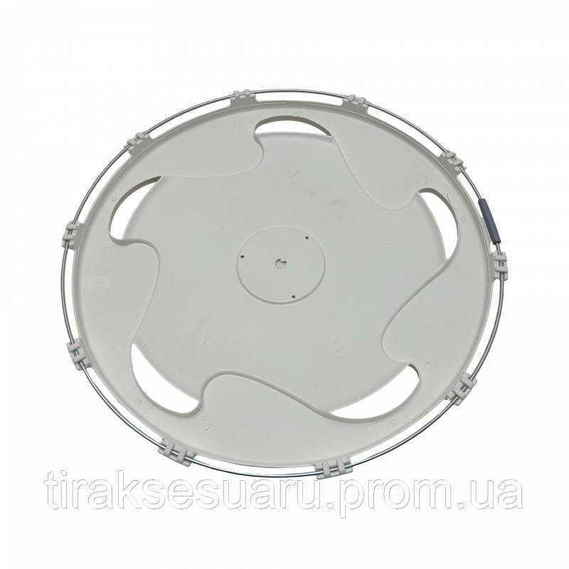 Ковпак заднього колеса білий 19,5 (пластиковий) Ковпаки на колеса 19.5 Луцьк - фото 2