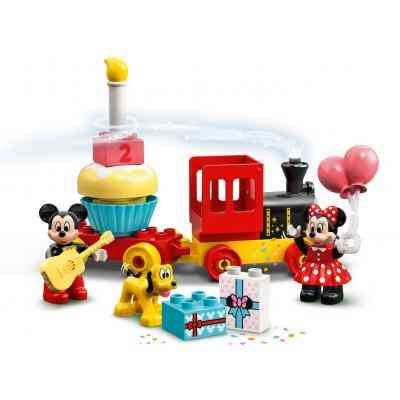 Конструктор LEGO DUPLO Disney Праздничный поезд Микки и Минни 22 детали (10941) Винница