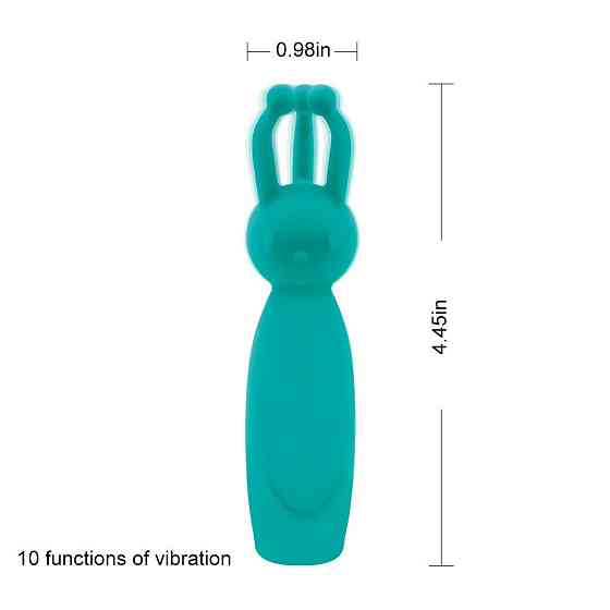 Мини вибратор клиторальный Chisa Joy Jumper Maranta, бирюзовый Sex Aura Киев