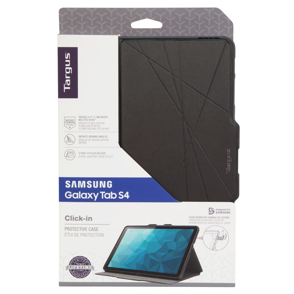 Чехол Targus Click-In для Samsung Galaxy Tab S4 10.5