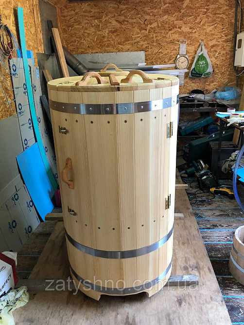 Фітобочка (90 см) з парогенератором в салон краси Київ - фото 5