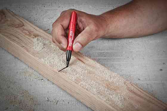 Маркер для будмайданчика InkZAll MILWAUKEE, тонкий, чорний Одесса