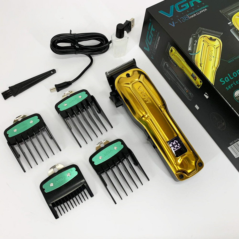 Тример для стрижки акумуляторний професійний VGR V-138 Машинка для стрижки дому PA-53 Київ - фото 1