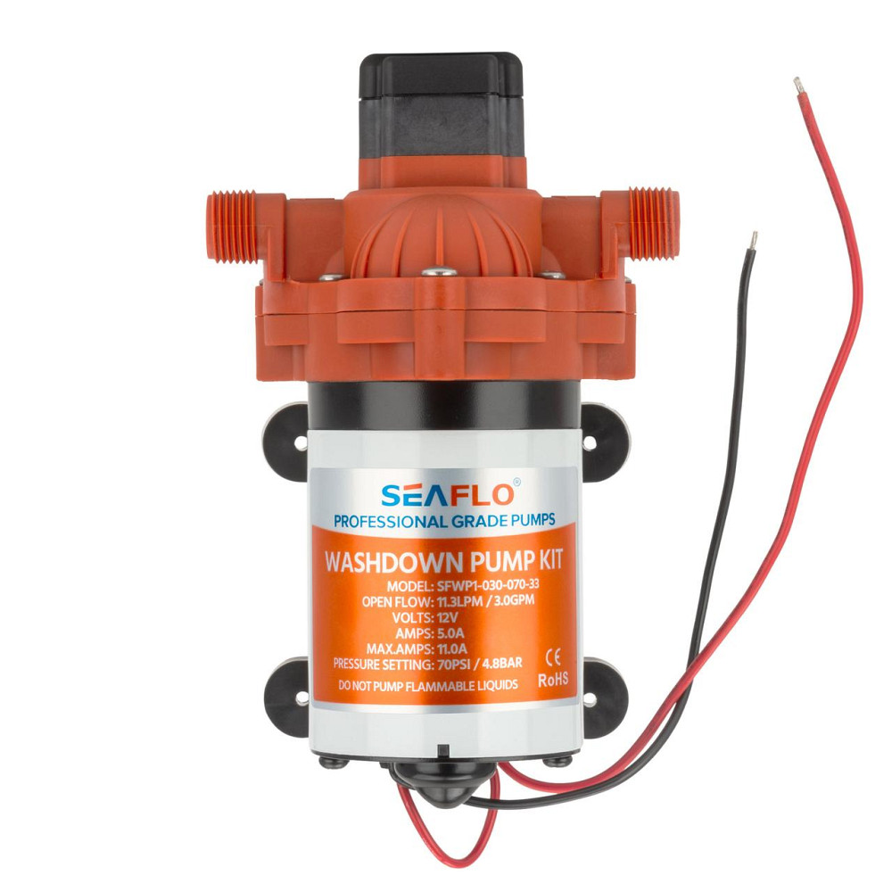 Помивальний комплект SEAFLO SFWP1-030-070-33 11,6 л/хв 70PSI Київ - фото 2
