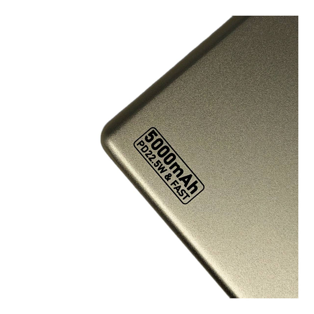 Повербанк 007 5000 mAh 20W з FTF-дисплеєм (MagSafe) - золотий титан Киев - изображение 15
