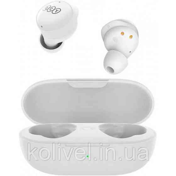 Навушники з мікрофоном Xiaomi TWS QCY T17 White (QCY T17 White_#) Київ