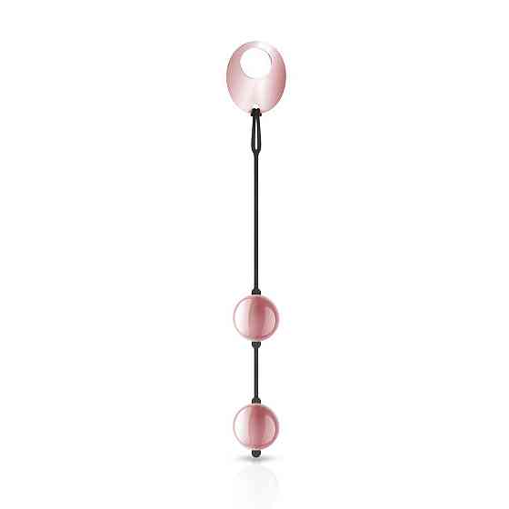 Металеві вагінальні кульки Rosy Gold - Nouveau Kegel Balls, маса 376 г, діаметр 2,8 см Sex Aura Київ