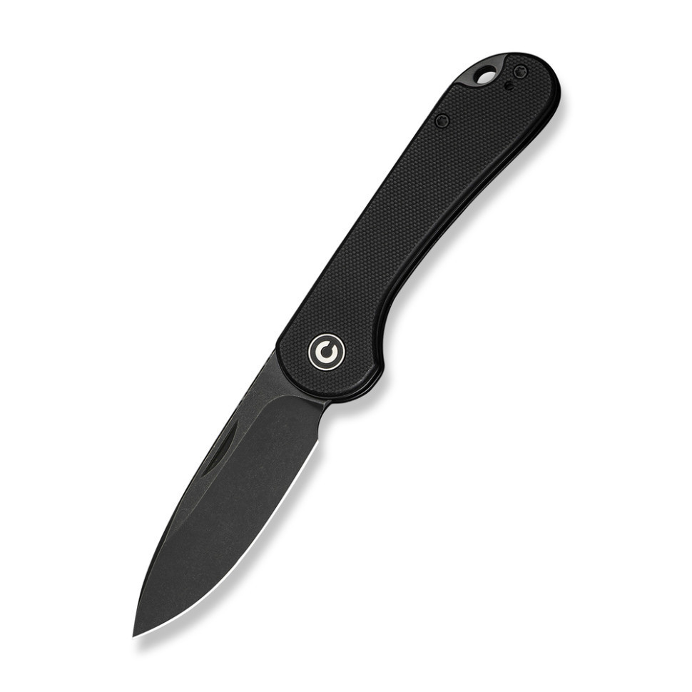 Нож складной карманный Civvi Elementum Slip Joint, (7.5 см) 14C28N / G10 черный Киев - изображение 1