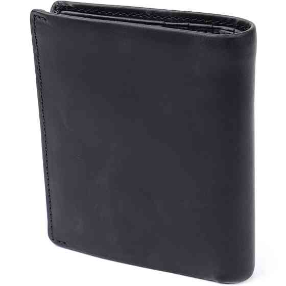 Чоловічий вертикальний гаманець з матової натуральної шкіри Tony Perotti 20832_1 (1165 nero) Чорний Київ