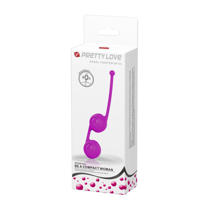 Вагинальные шарики - Pretty Love Kegel Tighten Up III Purple Sex Aura Киев - изображение 8