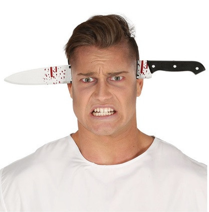 Обруч на Хэллоуин Нож one size разноцветный Киев - изображение 1