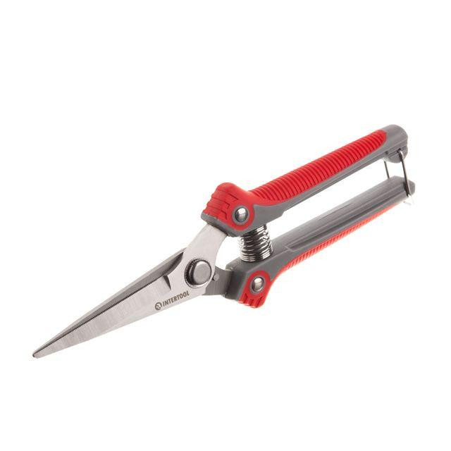 Секатор для винограда, 200 мм, INOX, комбинированная рукоятка INTERTOOL FT-1015 Коломыя - изображение 3