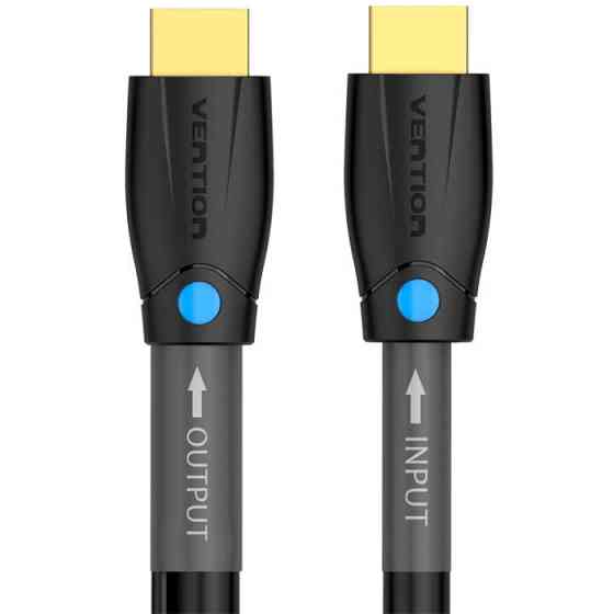Кабель HDMI M - M, 8.0 м, V2.0, Engineering 4K 60Гц 18Gbps HD 7.1  PVC Black Vention Винница