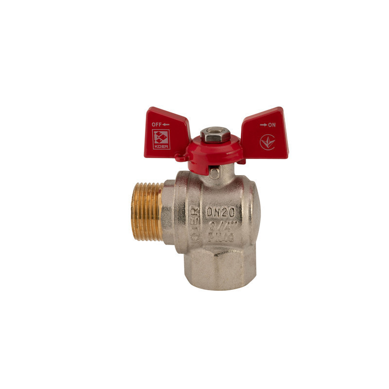 Кран кульовий Koer 3/4" ГШМ кутовий (KR.208) (KR2806)   ( 28204 ) Харків - фото 4