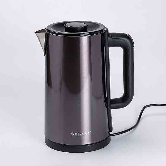 Электрочайник Sokany SK-09018 3 литра Серый Киев