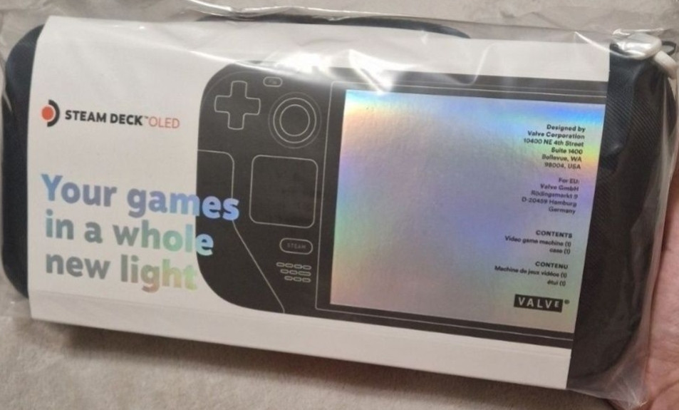 Приставка: Steam Deck Oleg . Новый,Запакованный с Пломбой + комплект полной защиты. Харьков - изображение 3