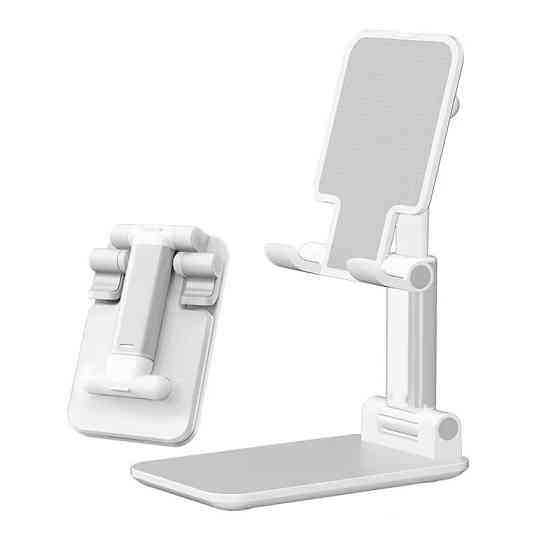 Підставка-тримач настільна для телефону JK006, складна, біла Кам'янець-Подільський