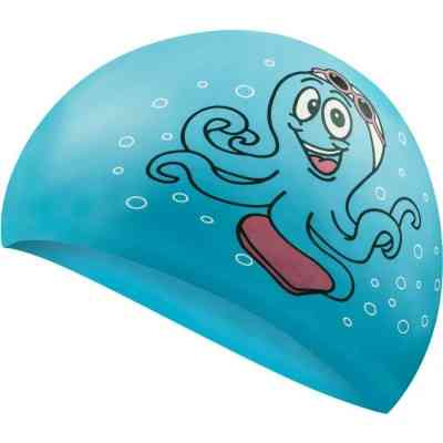 Шапка для плавания Aqua Speed Kiddie 142-Octopus 7216 блакитний Діт OSFM (5908217672162) Винница