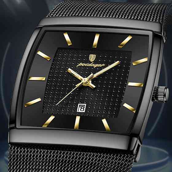 Годинник чоловічий наручний Poedagar Chain Чорний Київ