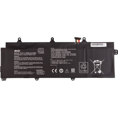 Акумулятор до ноутбука ASUS ROG Zephyrus (C41N1712) 15.2V 3000mAh PowerPlant (NB431908) Вінниця - фото 1
