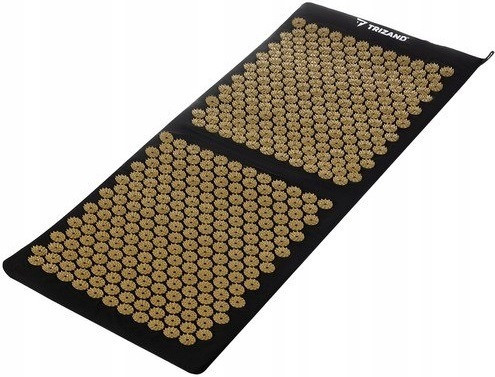 Килимок для акупресури з подушкою для точкового масажу з кульками Trizand (23375) Нововолинськ - фото 2
