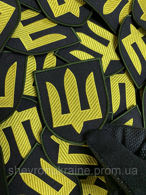 Шеврон Танковые войска (Форма щит. На липучке) Размер 8x7см Киев - изображение 5