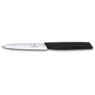 Кухонний ніж Victorinox Swiss Modern Paring 10см Black (6.9003.10) Вінниця - фото 1