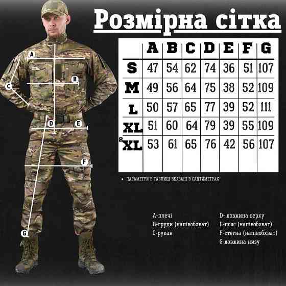 Тактический костюм мультикам 5в1 dublicate мультикам ВТ0990 Киев