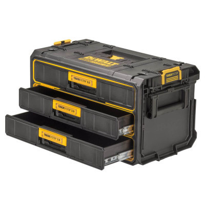 Ящик для инструментов DeWALT TOUGHSYSTEM 2.0, 555х355х305 мм., модуль на 3 ящика (DWST08330-1) Винница - изображение 3