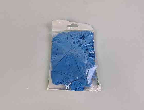 Рукавички 10 шт. Нітріл Сині XL Суперструм (1 пачка) Харків