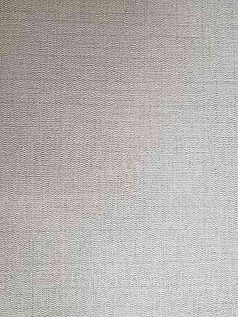 Шпалери метрові вінілові на флізелін Grandeco Poem однотонні структурні під тканина льон білі з блакитним Київ