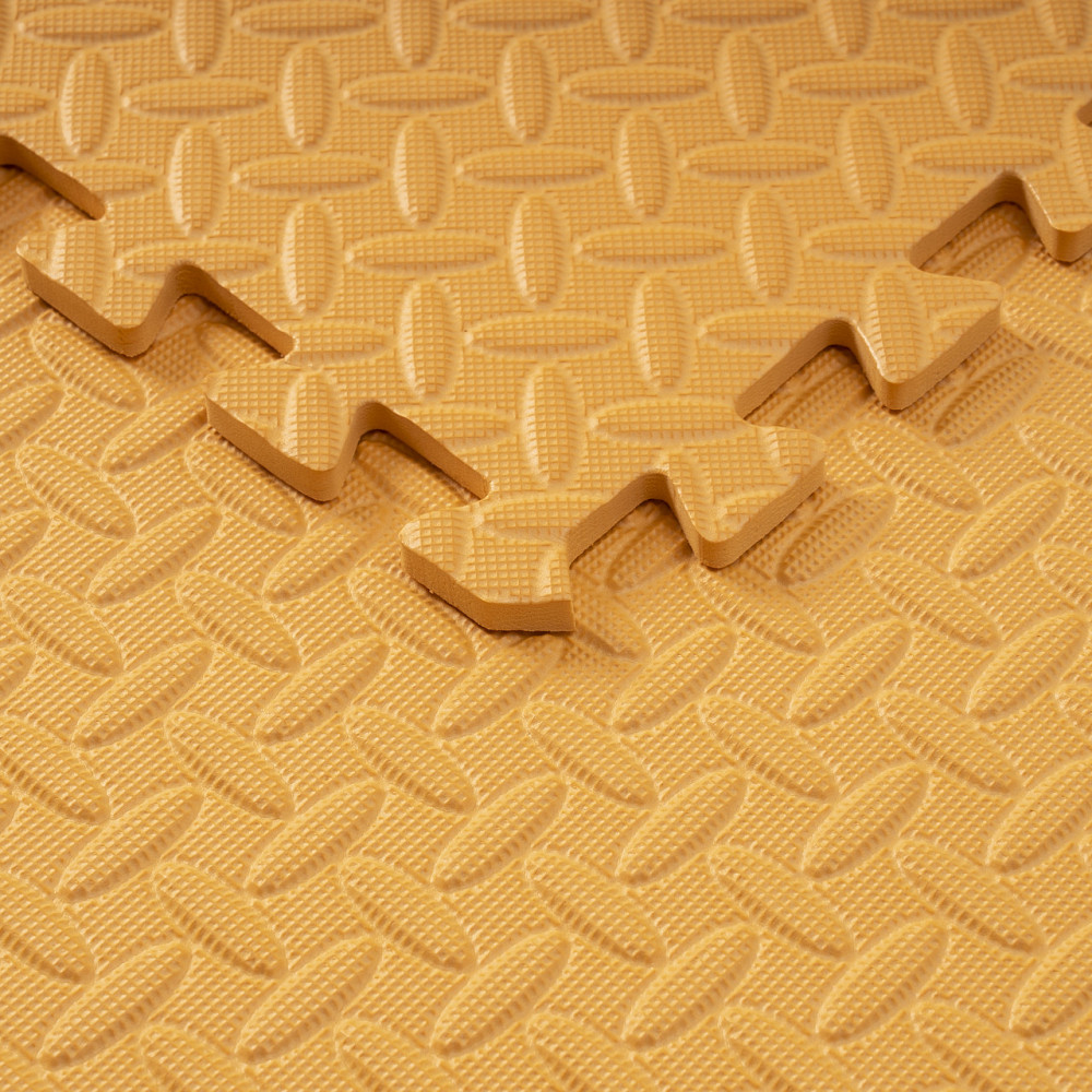 Мат пазл коврик для тренировок WCG EVA 60х60х1 см - 6 частей Оранжевый Киев - изображение 8