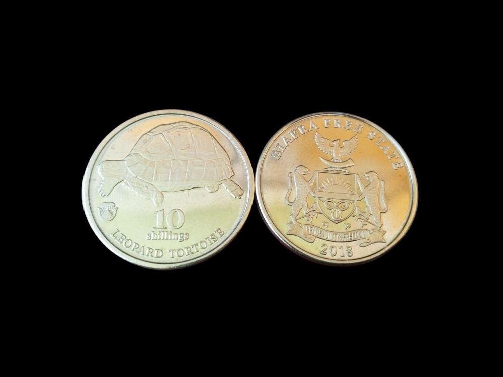 Биафра 10 шиллингов 2018 UNC Полтава - изображение 1