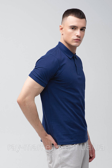 Поло класичне Stedman Lux Polo чоловіче темно-синє (ST9060-NAV) 3XL Київ - фото 9