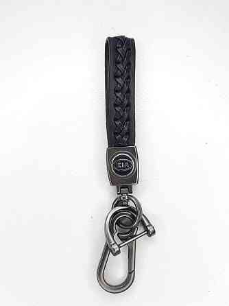 Брелок до ключів плетений з карабіном KIA Винница