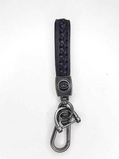 Брелок до ключів плетений з карабіном KIA Винница - изображение 1
