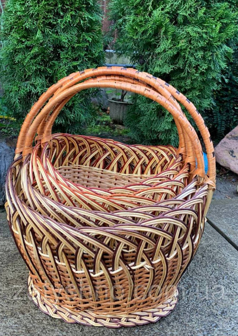 Набір кошиків, плетених із лози, 4 шт Київ - фото 1