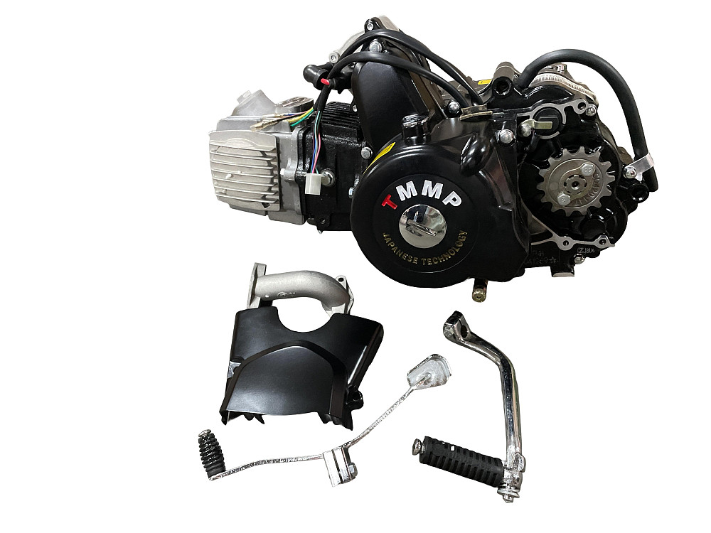 Двигун Delta 125cc (АКПП 157FMH, чорний) (TM) EVO Киев - изображение 1