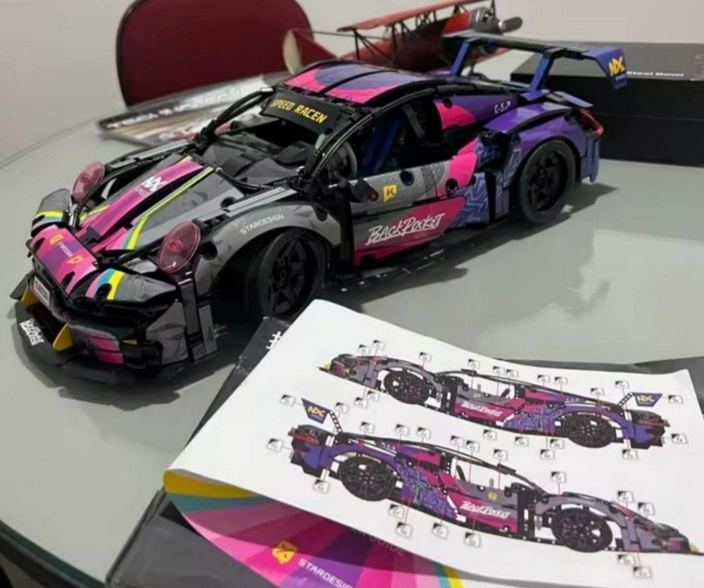 Конструктор Technic Porsche Cyberpunk Лего Техник Порш Киберпанк 1611. Киев - изображение 5