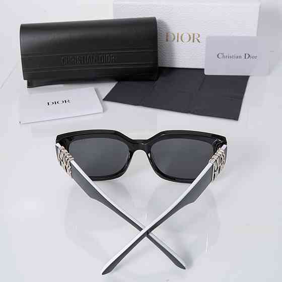 Солнцезащитные брендовые женские Dior (0622) черные Киев